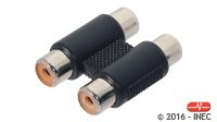 Adaptador de audio união RCA