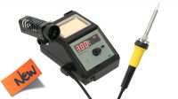 Estação de soldar com controlo de temperatura 160º/480º 48W