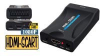 Conversor HDMI in - SCART out V1.3 1080P com alimentação