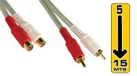Cabo de extensão RCA 2xM/2xH HQ.