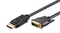 Cabo displayport V1.2 a DVI-D Goldplated Dual Link M/M