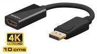 Cabo adaptador Displayport 1.2 a HDMI M/F 4K
