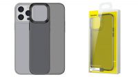 Capa protectora Baseus comp. iPhone 13 Pro Max Cinza/transparente