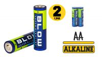 Pilha super alcalina AA/LR6 1.5V (2U)