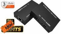 Kit cRadia extensão HDMI por cabo UTP Cat.5E/6 1080p até 60 m.