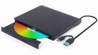 Leitor e Gravador DVD externo USB compatível com Windows