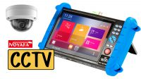 Testador CCTV TVI/CVI/AHD 8MP IP H.265 8K Onvif LCD 7"