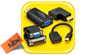 Adaptadores VGA/DVI/HDMI/DISPLAYPORT