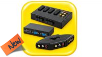 Conmutadores de audio/video