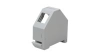 Adaptador plástico para Keystone RJ45 para estrutura metálica DIN35mm