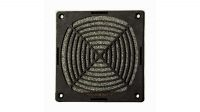 Filtro pó e particulas para ventiladores preto