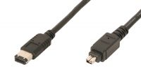 Cabo de conexão FireWire IEEE 1394 6M/4M