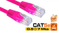 Cabos de rede UTP Cat. 5E Rosa
