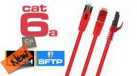 GBR 9720 : Cable de Red Cat.6A S-FTP LSZH RJ45 Rojo AWG27 (20 m)