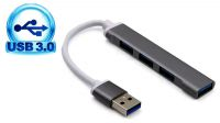 Hub USB 3.0 - 1xUSB 3.0 + 3xUSB2.0 4p. Negro