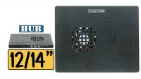 Mini base de ventilação com encaixe para disco rígido SATA 2.5" USB 2.0