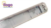 Tela estanque IP65 Tubo Led 2x150cm Conex 1