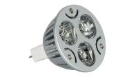 Lâmpada led 3W. GU5.3. 40kh. 3 leds