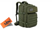 Mochila multi usos Estilo Militar de 5 compartimentos 45l verde
