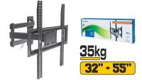 Suporte LCD 32"-55" 35Kg. inclinável Vesa máx. 400x400 Tilt preto
