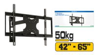 Suporte de parede articulado para TV 42 a 65" 50Kg