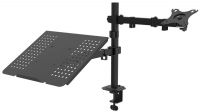 Suporte de mesa aperto 1 monitor 15" - 32" portátil 15.6" 2x10Kg preto
