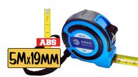 Fita métrica 5m 19mm corpo Azul