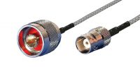 Cable PHASAK N Plug - BNC Jack 1 m