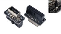 Conetor adaptador USB 3.0  19P F Motherboard a USB3.1/3.2 Tipo C(20P) p/frontal