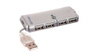 Mini hub USB 4 puertos sin alimentador
