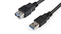Cabo de extensão USB 3.2 Gen1 A/A M/F