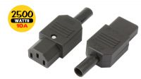 Conector IEC 10A VDE C13