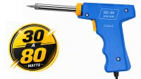 Ferro de soldar pistola 230V 30W a 80W Azul