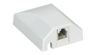 Caixa de conexão RJ11 mini ABS de superfície