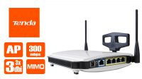 Router/AP Wireless W330R 300Mbps Gigabit com 3 antenas 2.5dBi