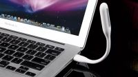 Lâmpada LED USB com corpo em PVC flexivel