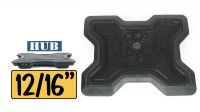 Base ventilação Xcool 12/16" preta