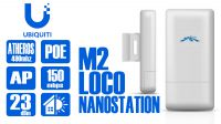 Nanostation M2 Loco Mimo 2.4Ghz 200mW com antena 8dBi