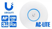 Ponto de acesso Unifi UAP AC lite 2.4Ghz 300Mbps/5GHz 867Mbps 802.11ac MIMO
