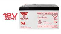 Batería Yuasa Sellada NPW45-12 12V 9Ah VRLA Compatible con SAI/UPS